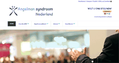 Desktop Screenshot of angelmansyndroom.nl
