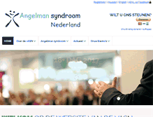 Tablet Screenshot of angelmansyndroom.nl
